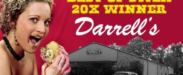 DARRELL’S: 20x BEST OF SWLA WINNER