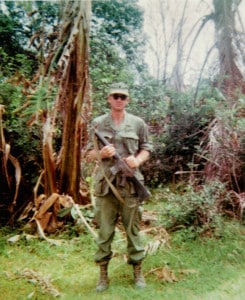First Lieutenant Al Cochran in Vietnam, 1967